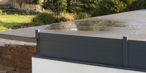 low slope roof