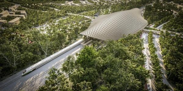 RCS Lattice Room Tulum Train Station