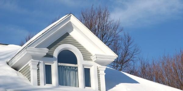 GAF Replacing Roof in Winter